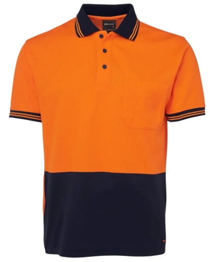 Picture of JB's Wear, HV S/S Cotton Back Polo